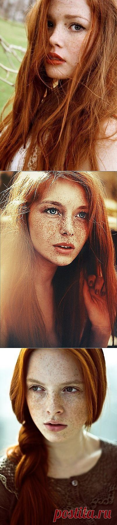 Веснушки всегда в моде