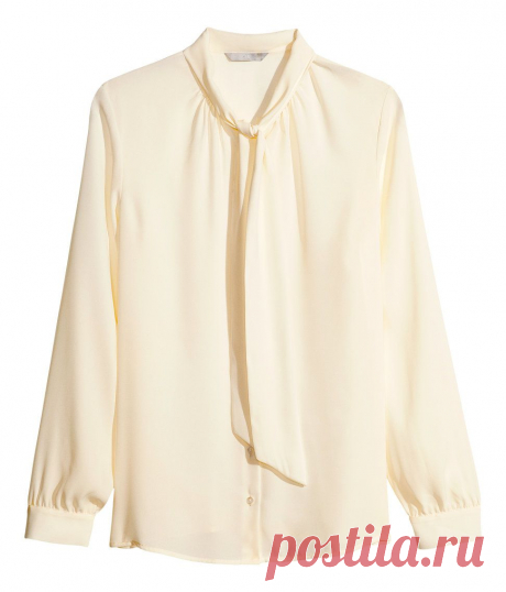 Pussy-bow blouse 
£10