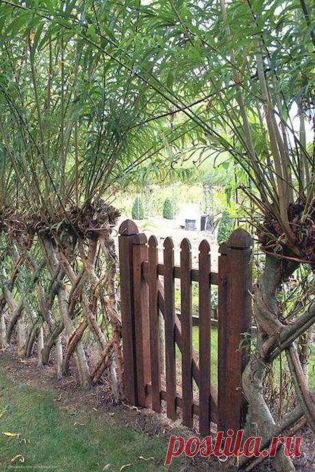 40 Unique Garden Fence Decoration Ideas (35) - CoachDecor.com