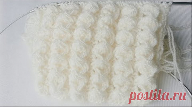 Вяжем спицами узор 