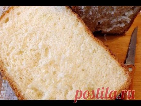 Хлебопечка воздушный пшеничный  хлеб с манкой