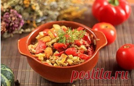 ОВОЩНАЯ СМЕСЬ В ГОРШОЧКЕ