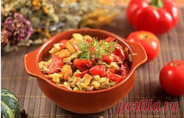 ОВОЩНАЯ СМЕСЬ В ГОРШОЧКЕ