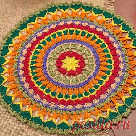 Мандала крючком — HandMade