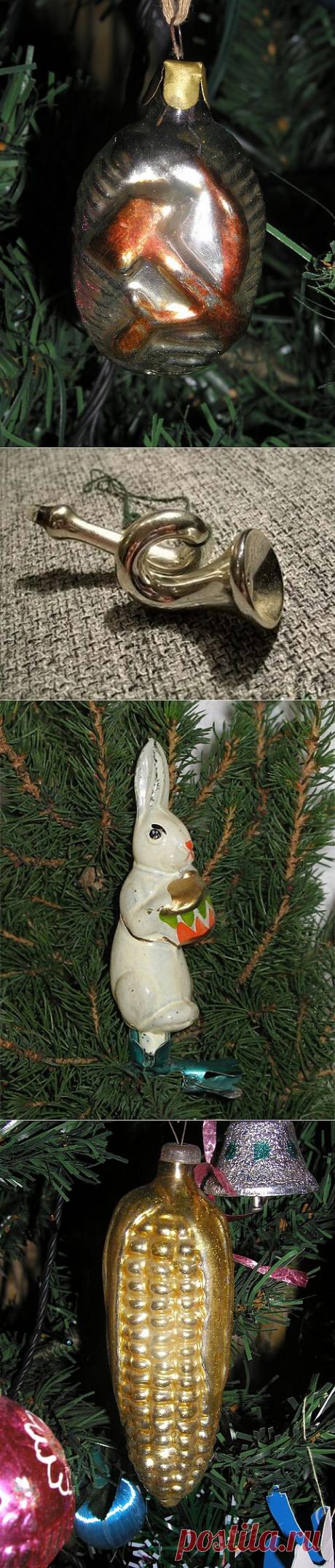 Добрые воспоминания: советские елочные игрушки