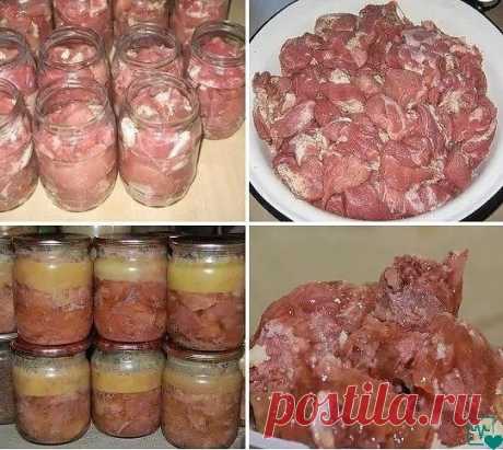 Вкуснейшая домашняя тушенка!