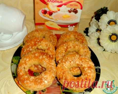 Овсяные бублики Кулинарный рецепт