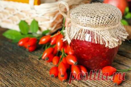 Варенье из шиповника с косточками — Сад Заготовка