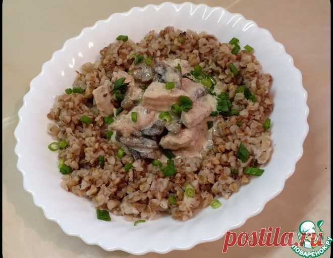 Курица в грибном соусе – кулинарный рецепт
