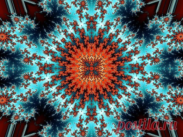 Fractal Kaleidoscope  Free Stock Photo HD - Public Domain Pictures