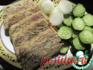 Ветчина из свиной рульки - кулинарный рецепт