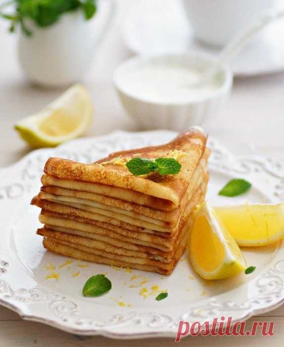 ЛИМОННЫЕ БЛИНЧИКИ