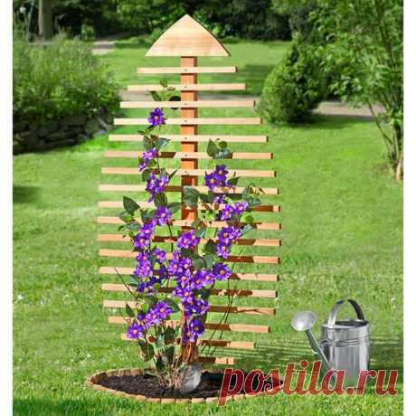 Rankskulptur-Blatt Rankhilfe für Pflanzen. Wirksamer Sichtschutz. Und attraktiver Blickfang.