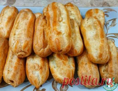 Эклеры со сливочно-карамельным кремом – кулинарный рецепт