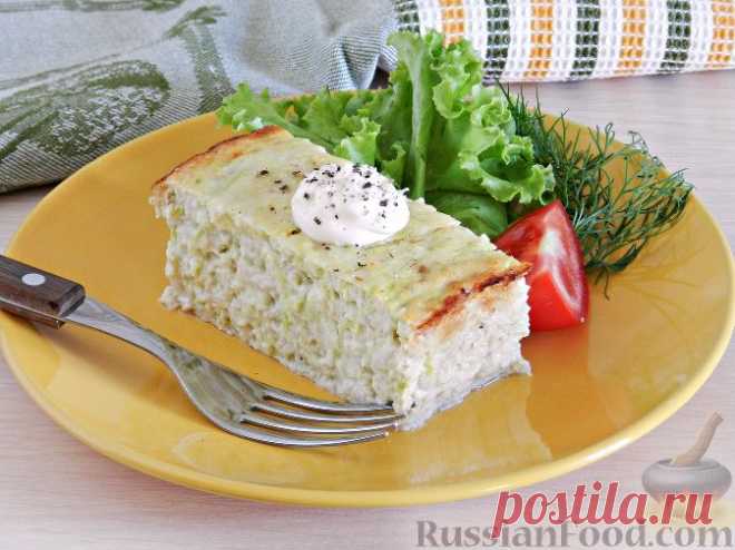Рецепт: Запеканка из курицы и кабачков на RussianFood.com