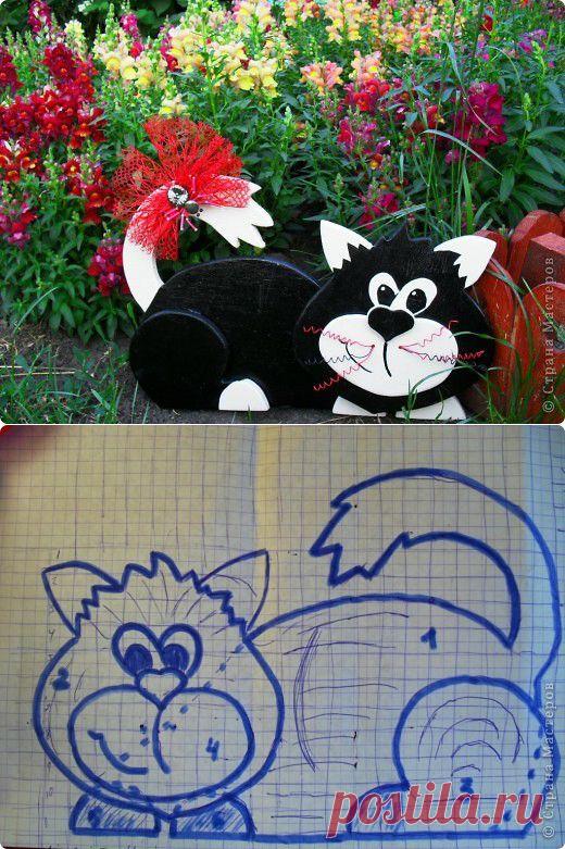 Выпиливание - дачный кот