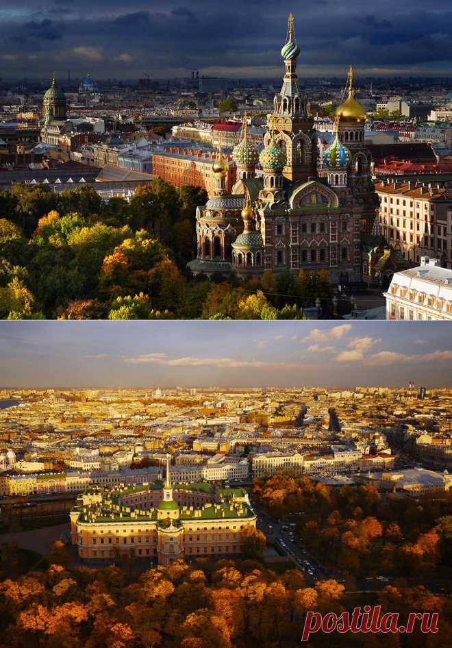 Санкт-Петербург с высоты птичьего полёта (12 фото) + 360° Аэрофотопанорама.