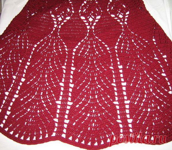 Вязаные юбки + схемы