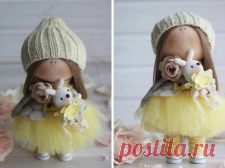 Puppen Bambole Baby doll Tilda doll Handmade by AnnKirillartPlace