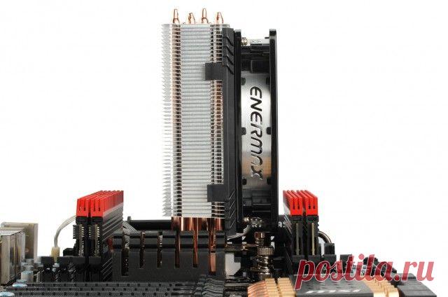 GECID.com: Процессорный кулер Enermax ETS-T40F: тонкий профиль и высокая эффективность