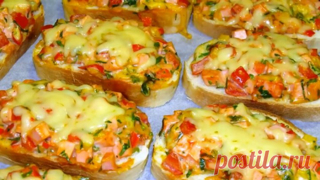 От таких горячих бутербродов вы будете в восторге! Вкусно и сочно!