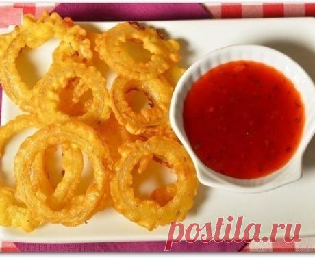 Как сделать луковые колечки - МирТесен