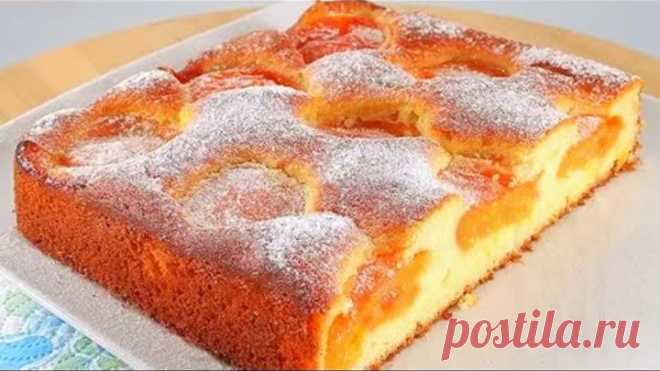 ПОТРЯСАЮЩЕ ВКУСНЫЙ ПИРОГ С ЛЮБЫМИ ФРУКТАМИ!НАУЧИЛА ВСЕХ ПОДРУГ ГОТОВИТЬ ЭТИ ВКУСНЯШКИ!ВСЕ В ВОСТОРГЕ