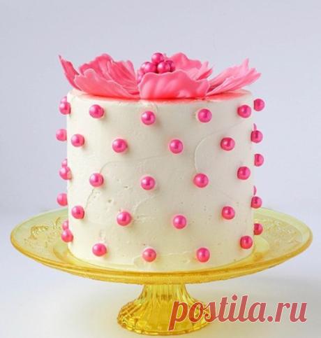 Как сделать съедобный цветок на торте (Diy) Модная одежда и дизайн интерьера своими руками