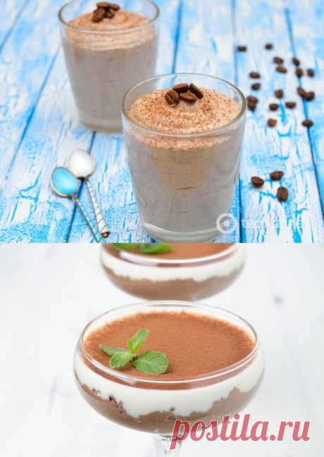 Необычный десерт - кофейное желе (для получения рецепта нажмите 2 раза на картинку)