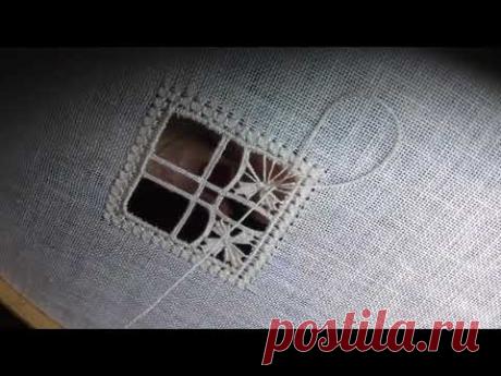 Sfilature e punto antico