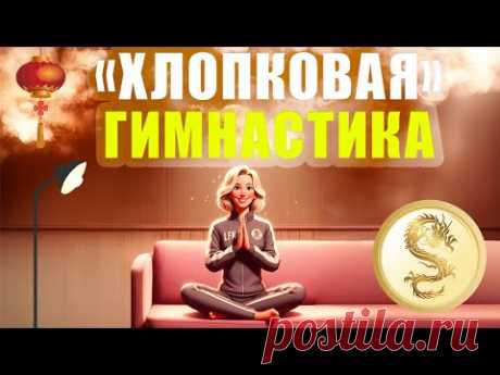 Китайская "ХЛОПКОВАЯ"🙌 гимнастика | ЛФК упражнения