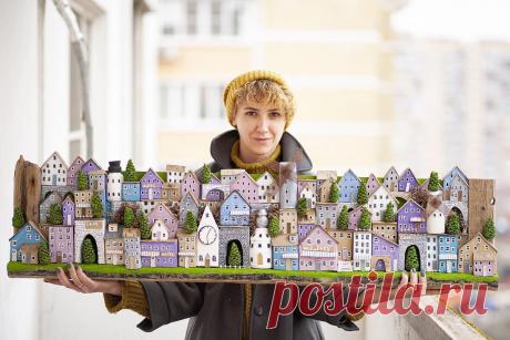 Как превратить никому не нужный мусор в миллионный заработок. Почему за работами девушки выстроилась очередь | Стеклянная сказка | Дзен