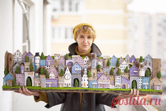 Как превратить никому не нужный мусор в миллионный заработок. Почему за работами девушки выстроилась очередь | Стеклянная сказка | Дзен