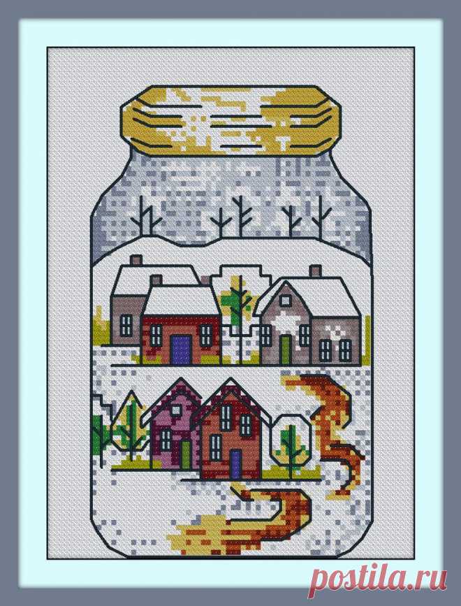 Miniature Cross Stitch PDF Pattern Download Cross Stitch | Etsy