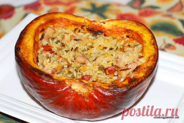 Тыквенная корзина, или фаршированная тыква - Cooking Palette » Cooking Palette