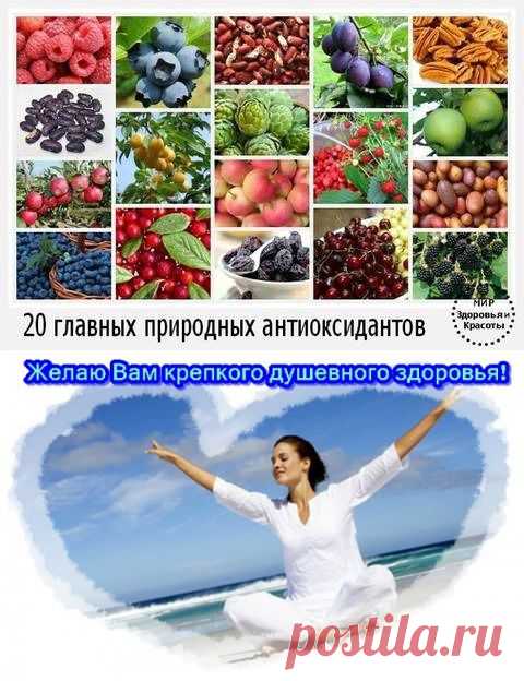 Правильное и сбалансированное питание, ежедневное включение в свой рацион овощей и фруктов помогут вам обеспечить организм необходимым количеством антиоксидантов. 
Помните, что самые мощные антиоксиданты, способные реально противостоять серьезным заболеваниям.  
Хотите узнать подробней? мой скайп: vera.vera1951   Вы не установили скайп? пишите. Мой почтовый ящик: vera.belogusskay@mail.ru