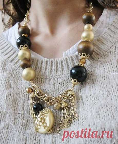 Купить Комплект Серёжки + Ожерелье . Купить стильные Комплекты. Модные Бижутерия купить