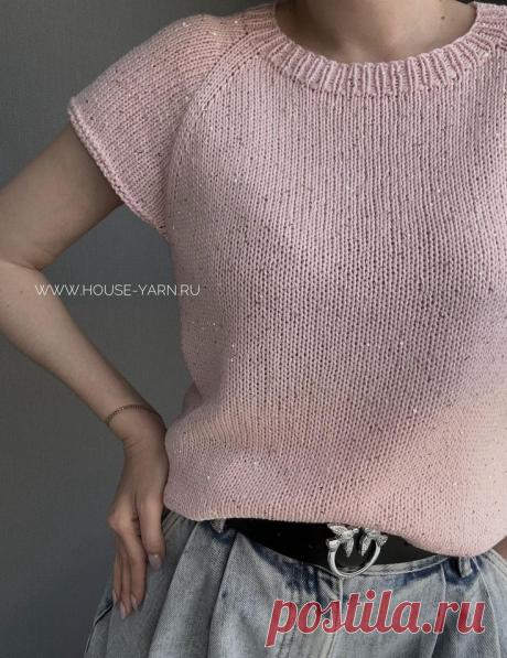 ТОПЫ • МАЙКИ &gt; Инструкция по вязанию топ Glitter купить в интернет-магазине