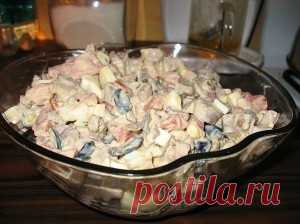 Салат из куриной печени с помидорами — Lady Блог