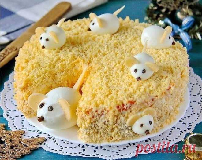 Салат на Новый 2020 Год  
