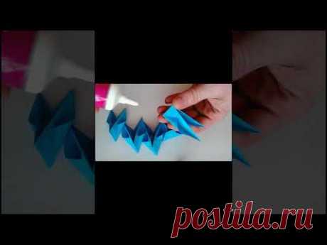 Как делать снежинки из бумаги