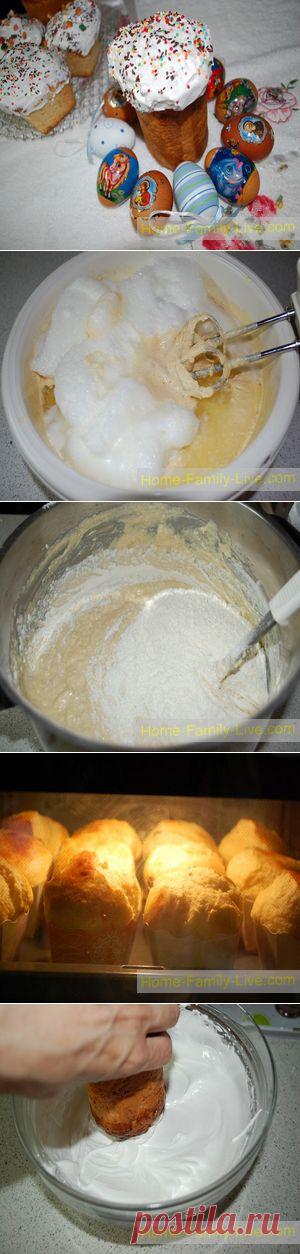 Кулич пасхальный - Кулинарные рецепты