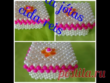 porta jóias de pérolas diy faça vc mesmo
