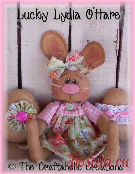 Примитивные куклы от The Craftaholic Creations