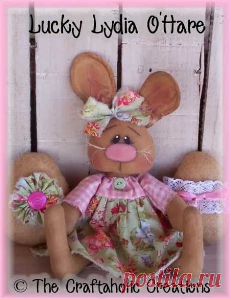Примитивные куклы от The Craftaholic Creations