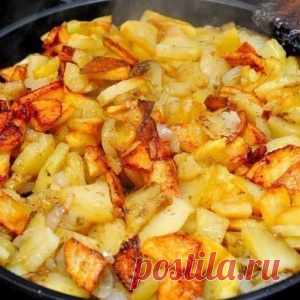 Жарим картошку правильно. С румяной корочкой - МирТесен