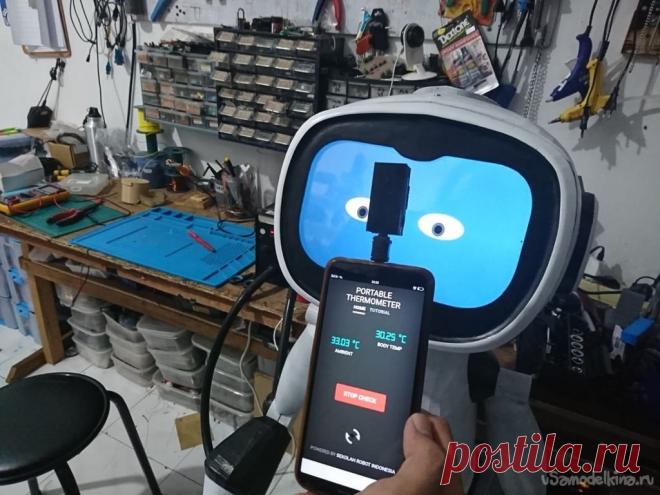 Бесконтактный термометр с установкой на смартфон В последнее время очень востребованы стали термометры для измерения температуры тела. Температуру измеряют дома, температуру измеряют на работе, температуру измеряют в больнице. Ртутные термометры точные, но измерения занимает много времени, электронные не такие точные, но измеряют быстрее ртутных.