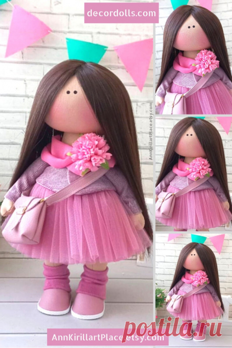 Textile Soft Gift Doll Doll for Nursery Collection Home | Etsy