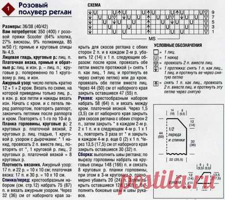 Летний топ спицами