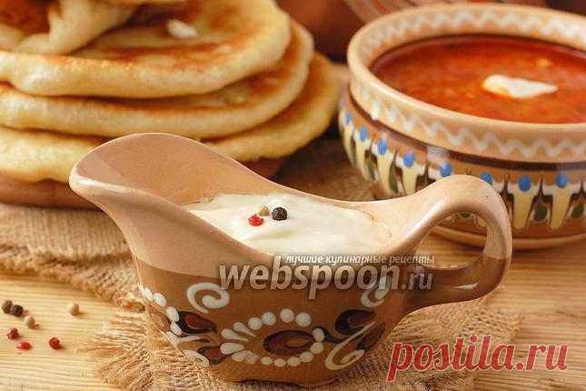 Постный майонез - густой и вкусный